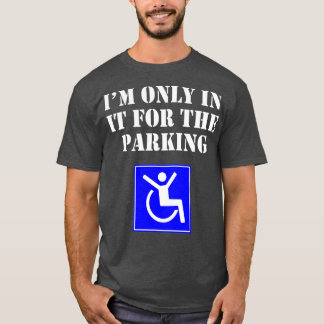 Camiseta Eu Só Estou Nele Para Estacionar Engraçado