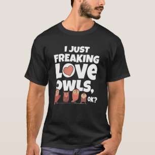 Camiseta Eu Só Estraguei Corujas De Amor Ok