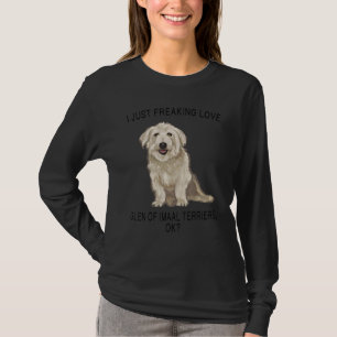 Camiseta Eu Só Estraguei O Glen De Imaal Terriers Ok Cão