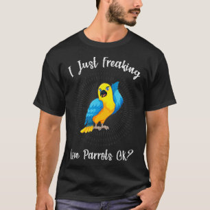 Camiseta Eu Só Estraguei Papagaios De Amor Ok - Papagaio En