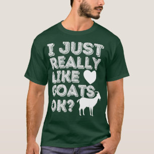 Camiseta Eu Só Gosto Muito De Cabras, Ok, Engraçada Pão De