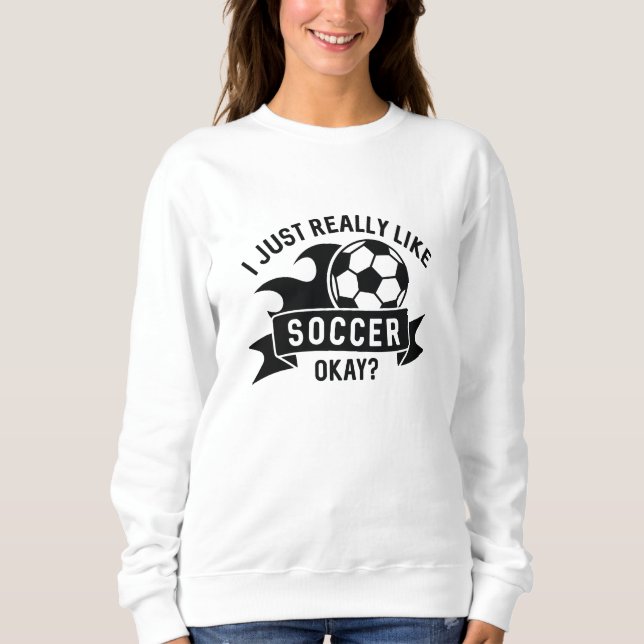 Camiseta Eu Só Gosto Muito De Futebol. (Frente)