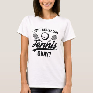 Camiseta Eu Só Gosto Muito de Tênis Ok