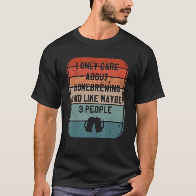 Camiseta Eu Só Me Preocupo Com A Criação De Casa E Talvez 3 (Frente)