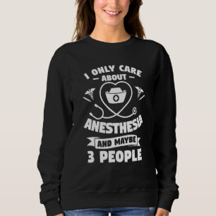 Camiseta Eu Só Me Preocupo Com Anestesia E Talvez 3 Pessoas