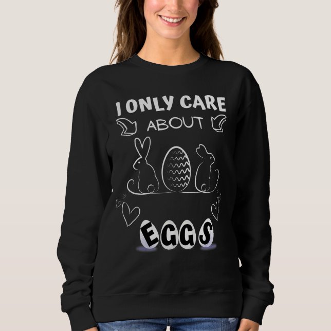 Camiseta Eu Só Me Preocupo Com Ovos (Frente)