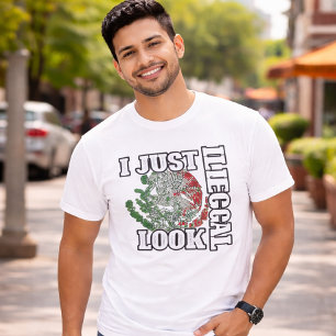 Camiseta Eu só pareço ilegal México