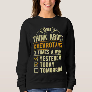 Camiseta Eu Só Penso Em Chevrotains Humor De Rato Cervo