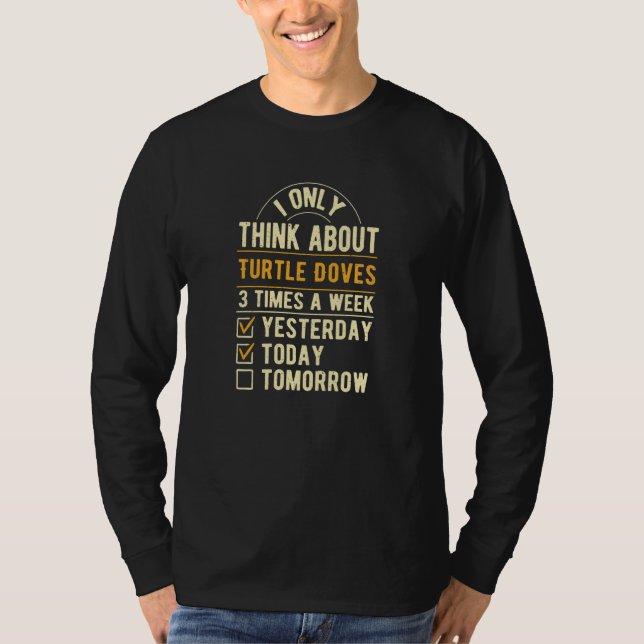 Camiseta Eu Só Penso Em Rôlas Humor De Pombo (Frente)