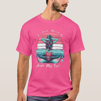 Camiseta Eu só preciso esconder meu passado tímido de serei