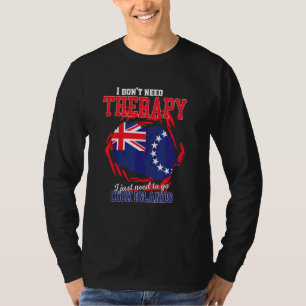 Camiseta Eu Só Preciso Ir Para Ilhas Cook