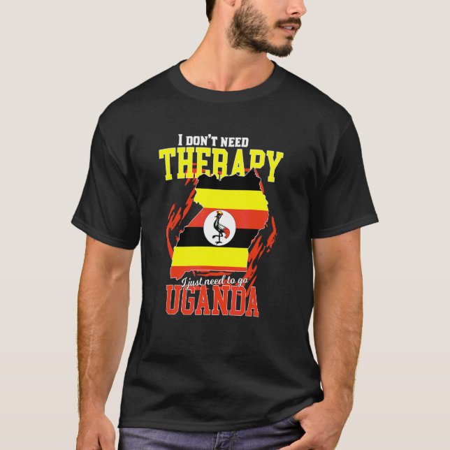 Camiseta Eu Só Preciso Ir Para Uganda (Frente)