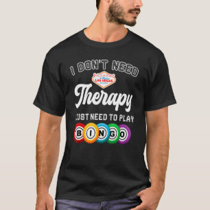 Camiseta Eu Só Preciso Jogar Bingo Bingo Jogador Jogo Jogo 