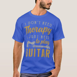 Camiseta Eu Só Preciso Tocar Violão Guitarista Presente Vio