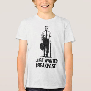 Camiseta Eu Só Queria Um Café Da Manhã Bat Baseball