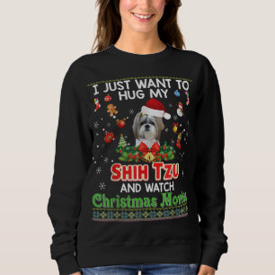 Camiseta Eu Só Quero Abraçar Meu Cachorro Shih Tzu E Ver Ch