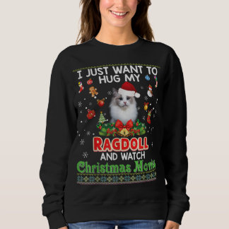 Camiseta Eu Só Quero Abraçar Meu Gato De Ragdoll E Ver Cris