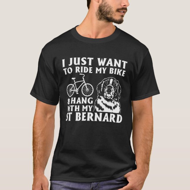 Camiseta Eu Só Quero Andar De bicicleta Com Minha Rua Berna (Frente)