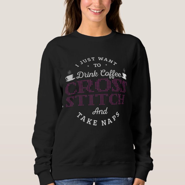 Camiseta Eu Só Quero Beber Café Cruzando Ponta E Tomar (Frente)