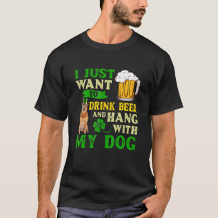 Camiseta Eu Só Quero Beber Cerveja E Aguentar Com Meu Aust