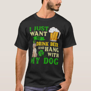 Camiseta Eu Só Quero Beber Cerveja E Aguentar Com Meu Cavac