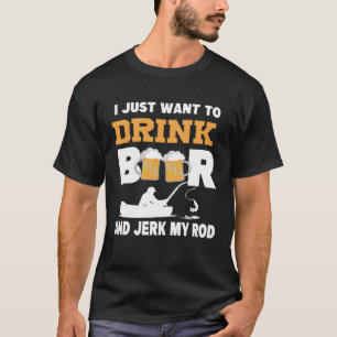 Camiseta Eu só quero beber cerveja e chupar meu álcool de s