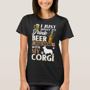 Camiseta Eu Só Quero Beber Cerveja E Comer Minha Cerveja De