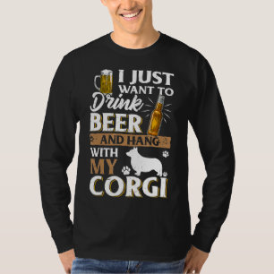 Camiseta Eu Só Quero Beber Cerveja E Comer Minha Cerveja De