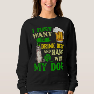 Camiseta Eu Só Quero Beber Cerveja E Prender Com O Meu Azul