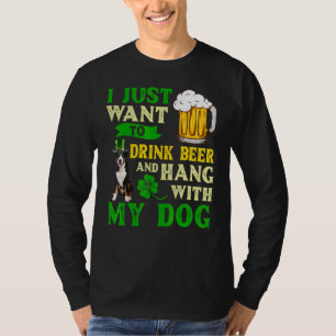 Camiseta Eu Só Quero Beber Cerveja E Prender Meus Maiores N