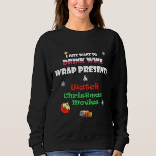 Camiseta Eu Só Quero Beber Vinho Enrolado Presente &Vigiar