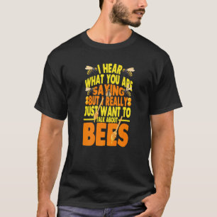 Camiseta Eu Só Quero Falar Sobre Apicultor Apiarista