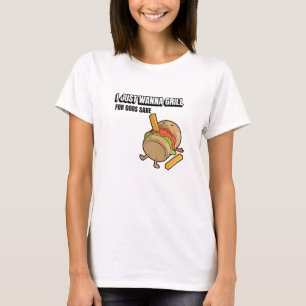 Camiseta Eu Só Quero Fazer Churrasco Pelo Amor de Deus