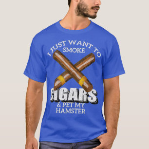 Camiseta Eu só quero fumar cigarros e prender meu cavaleiro