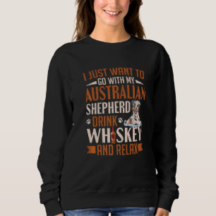 Camiseta Eu Só Quero Ir Com Meu Pastor Australiano
