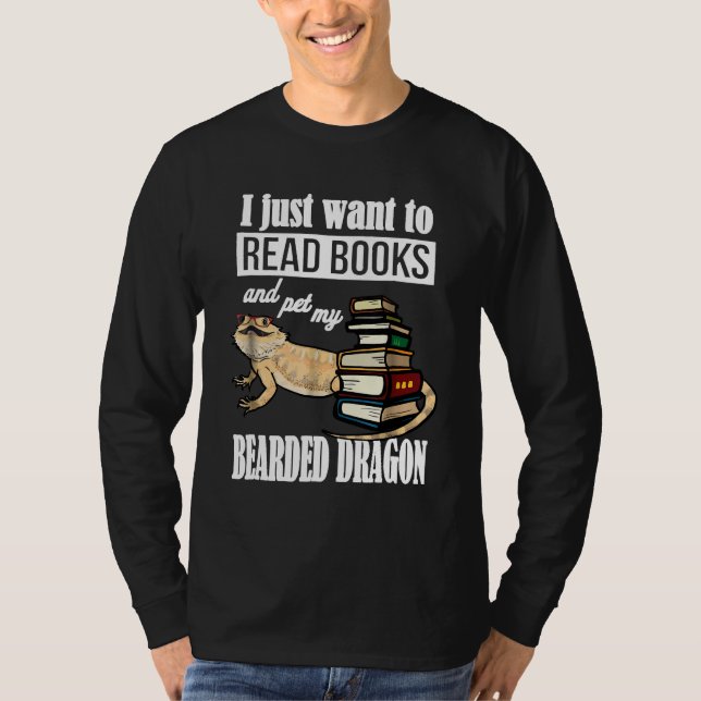 Camiseta Eu Só Quero Ler Livros (Frente)