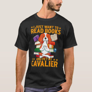 Camiseta Eu Só Quero Ler Livros E Pôr Meu Cavaleiro
