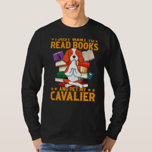 Camiseta Eu Só Quero Ler Livros E Pôr Meu Cavaleiro
