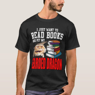 Camiseta Eu Só Quero Ler Livros E Pôr Meu Drago Com Mão