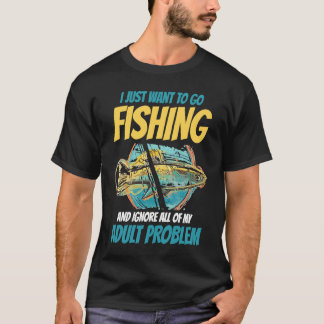 Camiseta Eu só quero Pescar por Pescar