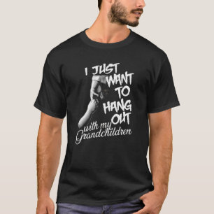 Camiseta Eu Só Quero Sair Com Meus Avós Fath