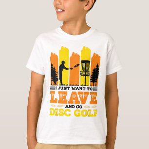 Camiseta Eu Só Quero Sair E Ir Jogar Golfe de Disco