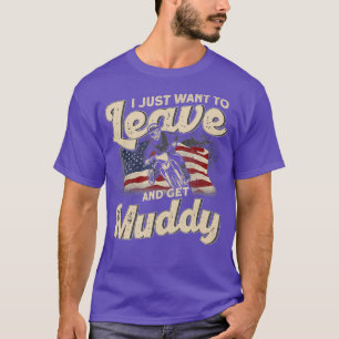 Camiseta Eu Só Quero Sair E Pegar A Bandeira Americana Da M