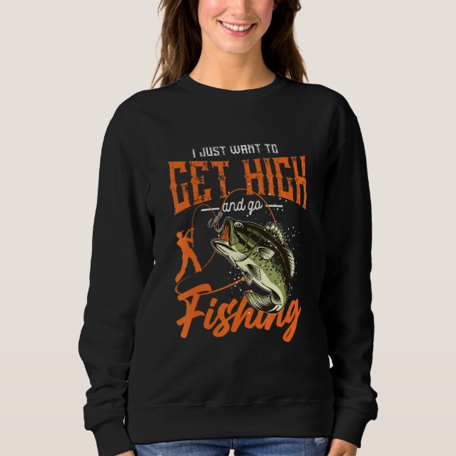 Camiseta Eu Só Quero Subir E Ir Pescar (Frente)