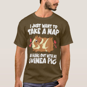 Camiseta Eu Só Quero Tirar Uma Soneca E Sair Com A Minha Gu