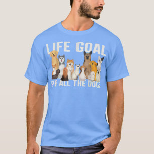 Camiseta eu só quero todos os animais de estimação de todos