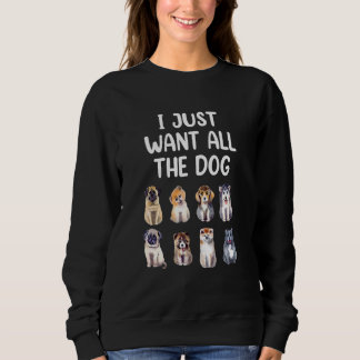 Camiseta Eu Só Quero Todos Os Cães Cachorros