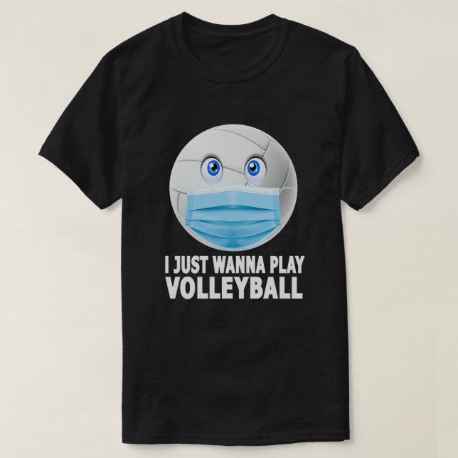 Camiseta Eu Só Quero Voleibol (Frente do Design)