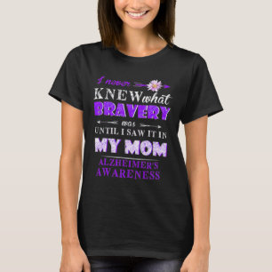 Camiseta Eu Só Vi Minha Mãe Alzheimerheimer Cérebro A