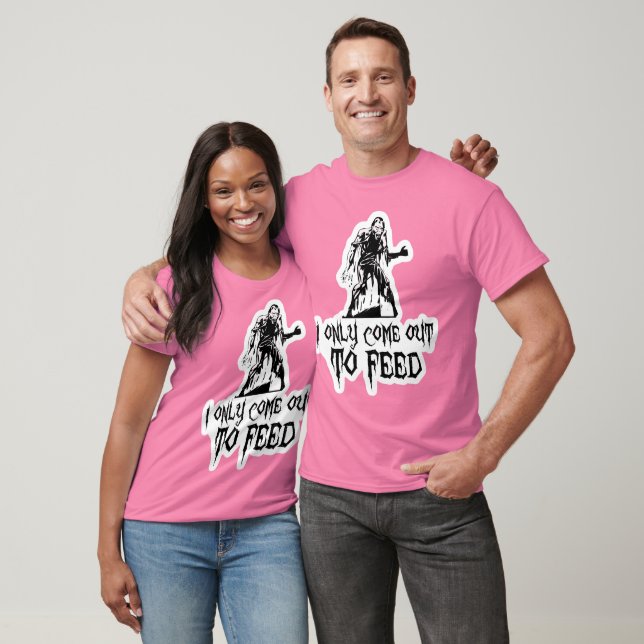 Camiseta Eu Só Vim Alimentar Zombie (Unissex)